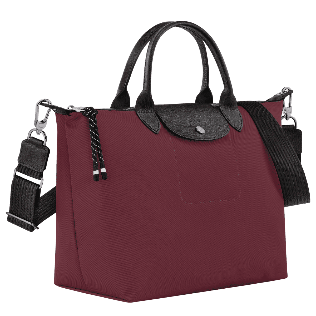 Longchamp Le Pliage Energy L Handbag - Burgundy - Eldaly - Thumbnail 3