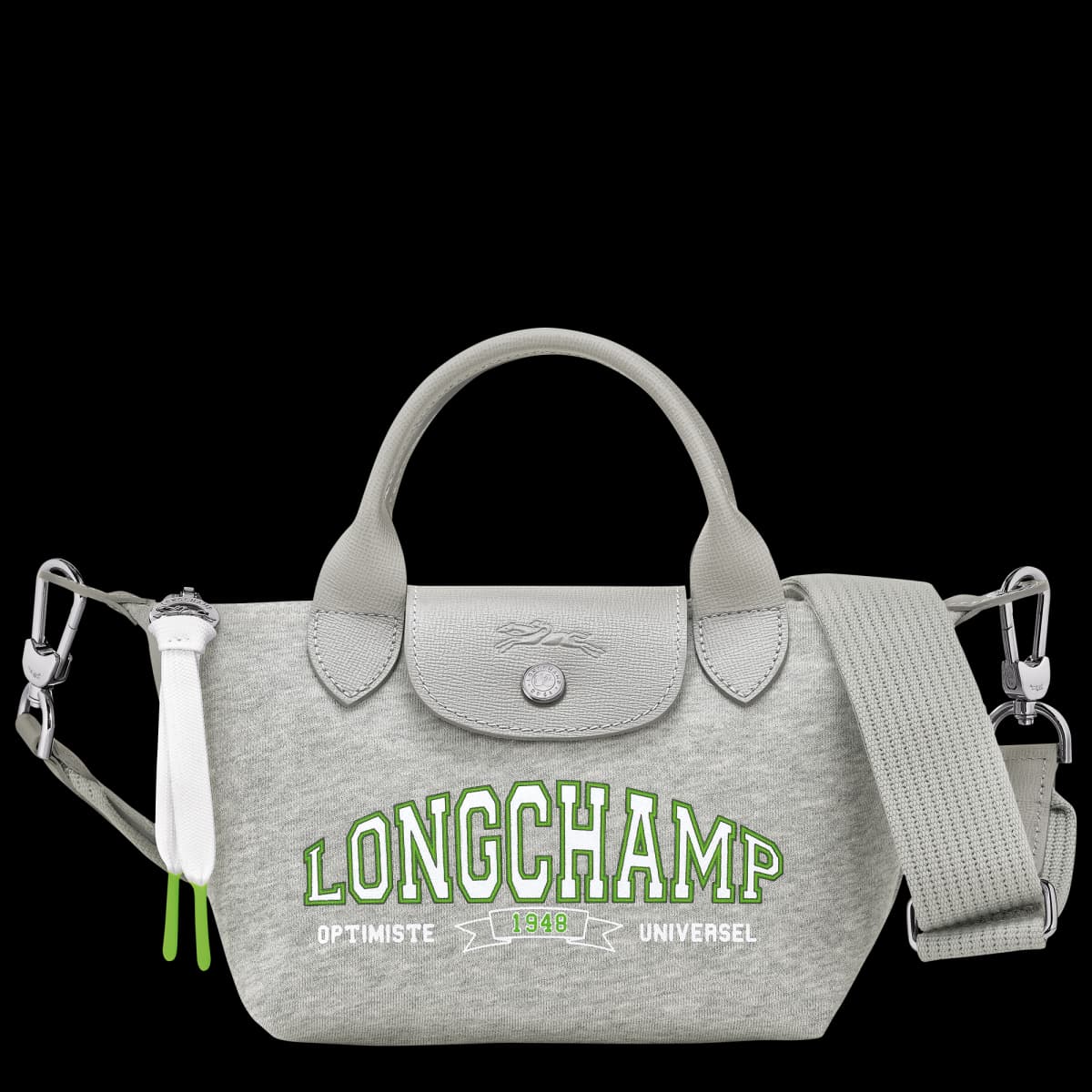 Longchamp Le Pliage University XS Handbag Grey - Eldaly
