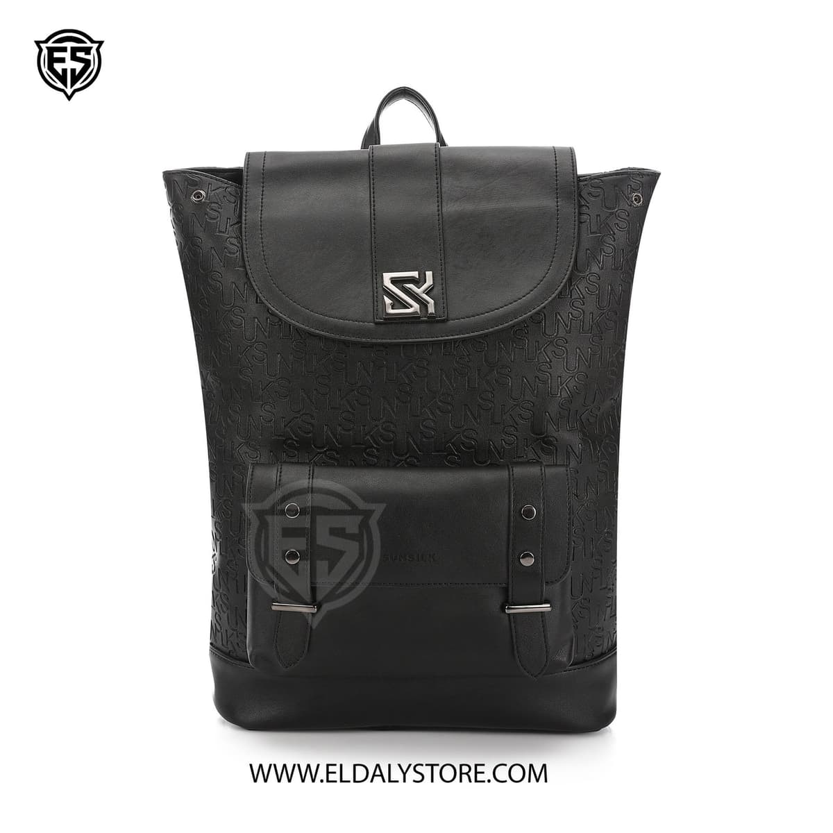 Sunsilk Official Unisex Monogram Backpack - Stealth Matte Black