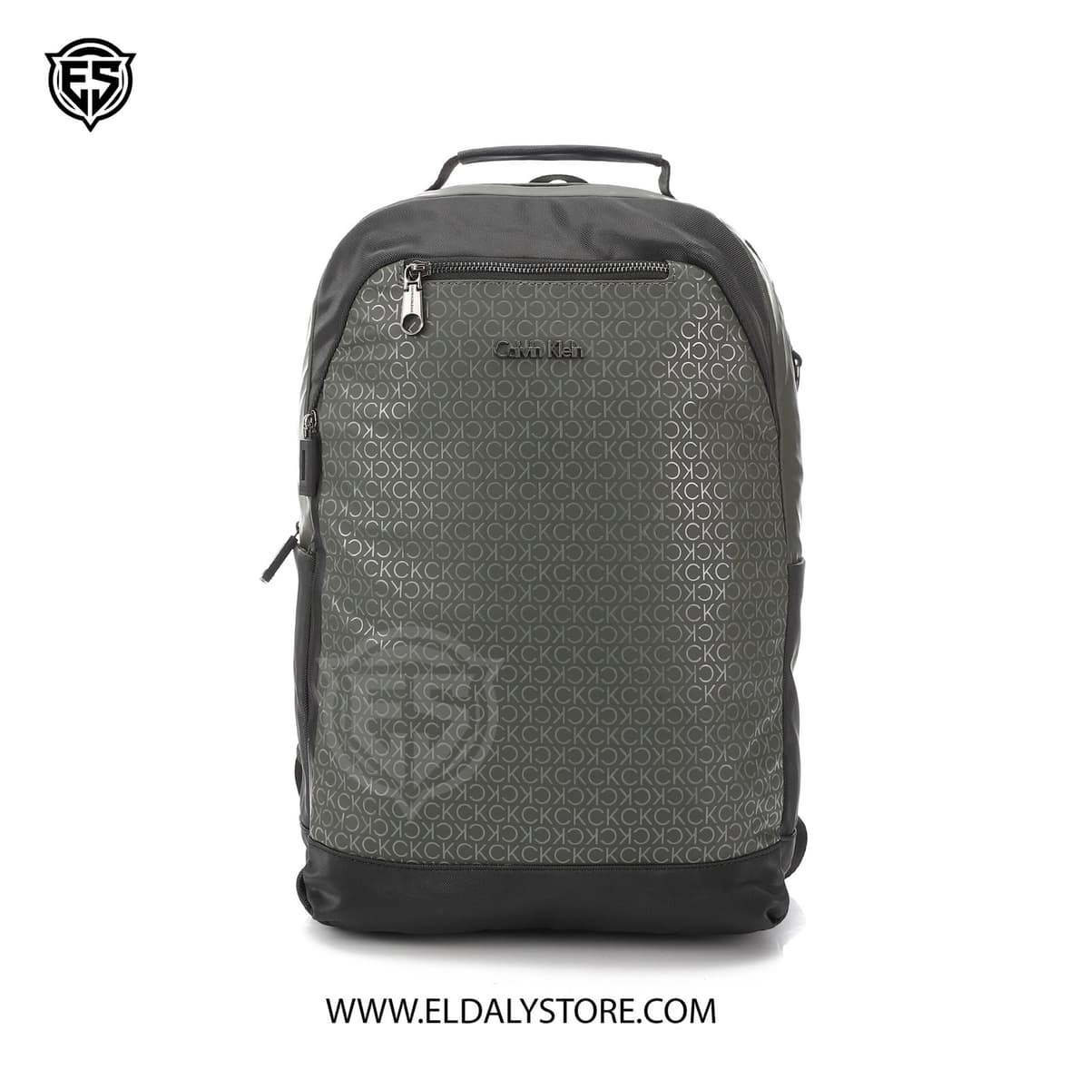 Calvin Klein Jeans Monogram Urban Backpack - Olive/Black - Eldaly