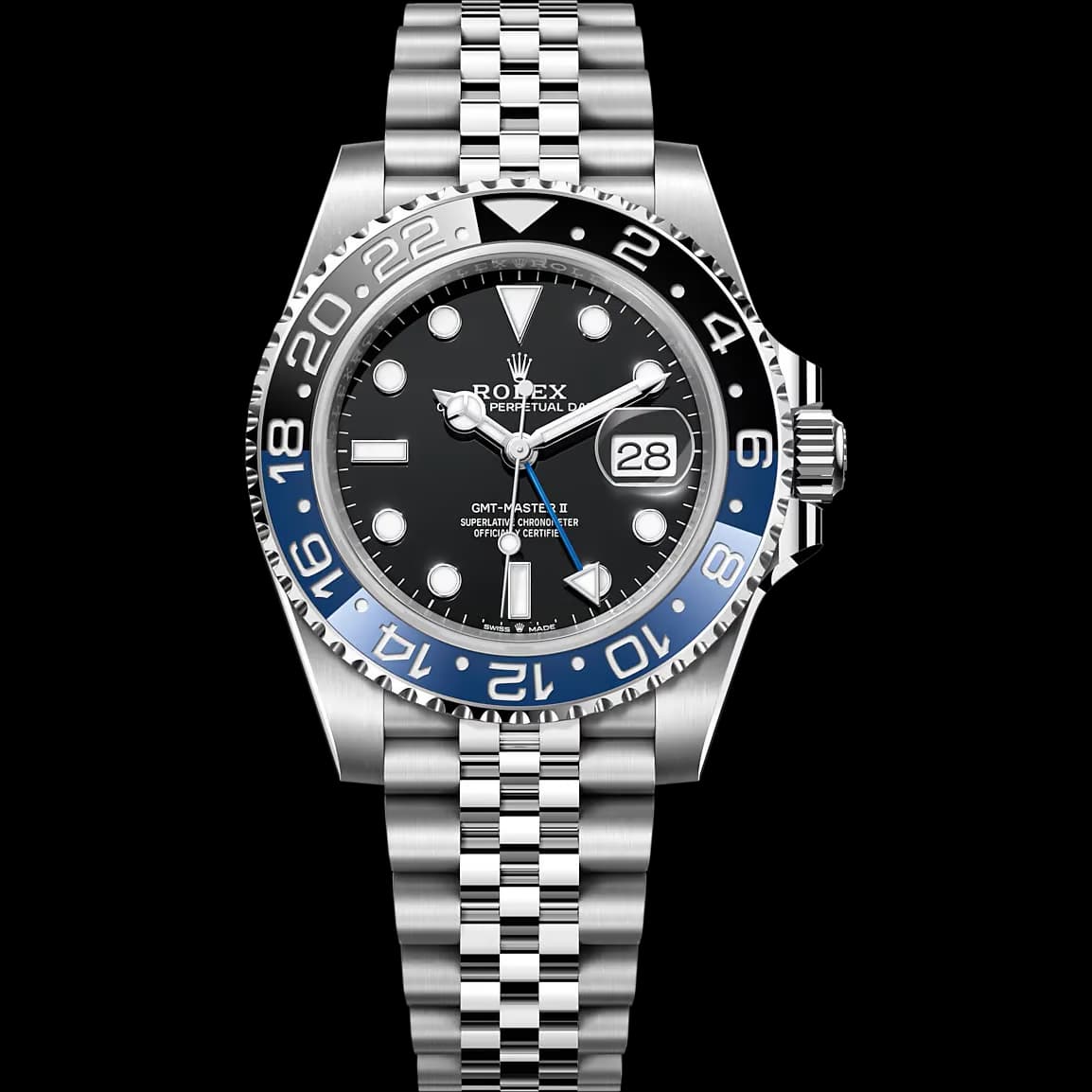 Rolex GMT-Master II Watch For Men 126710BLNR