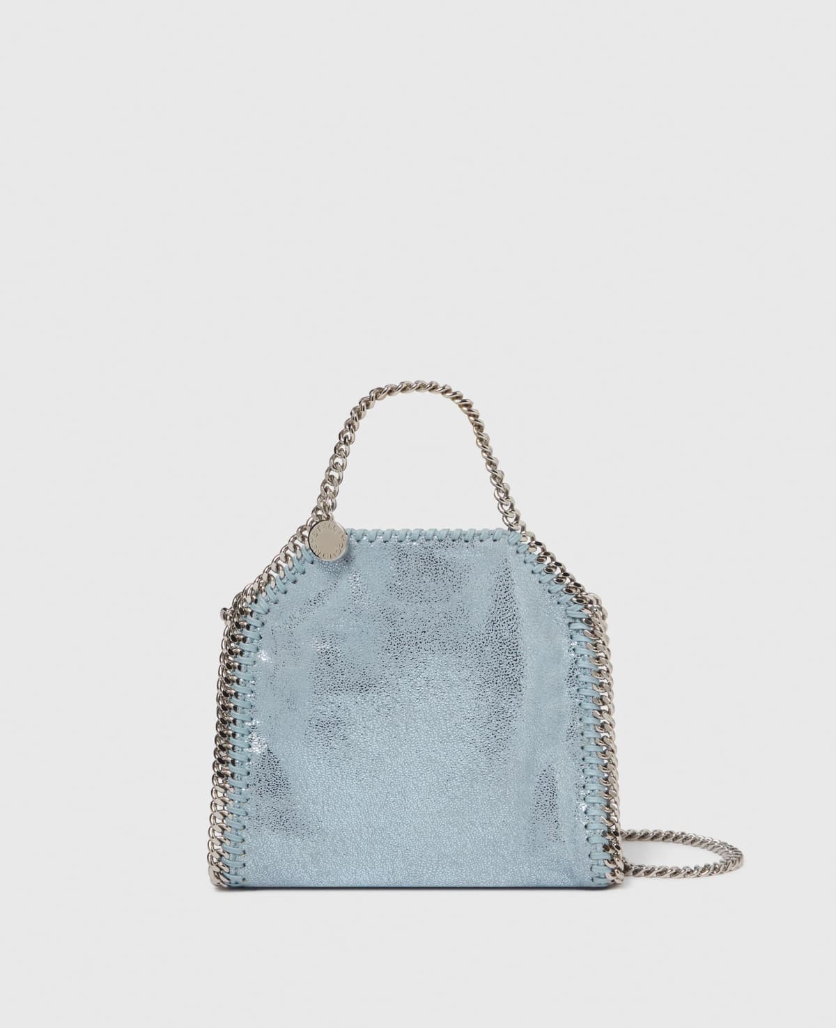 Stella McCartney Falabella Tiny Tote Bag Sapphire blue