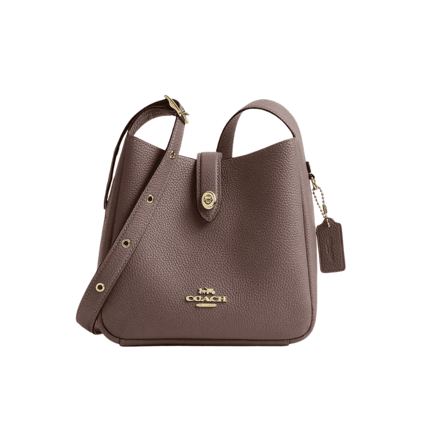 COACH Hadley Mini Crossbody Bag Dark Stone