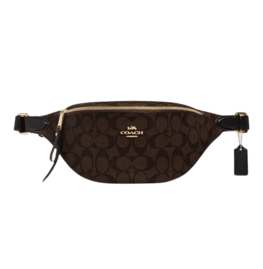 Coach Belt Bag In Signature Canvas