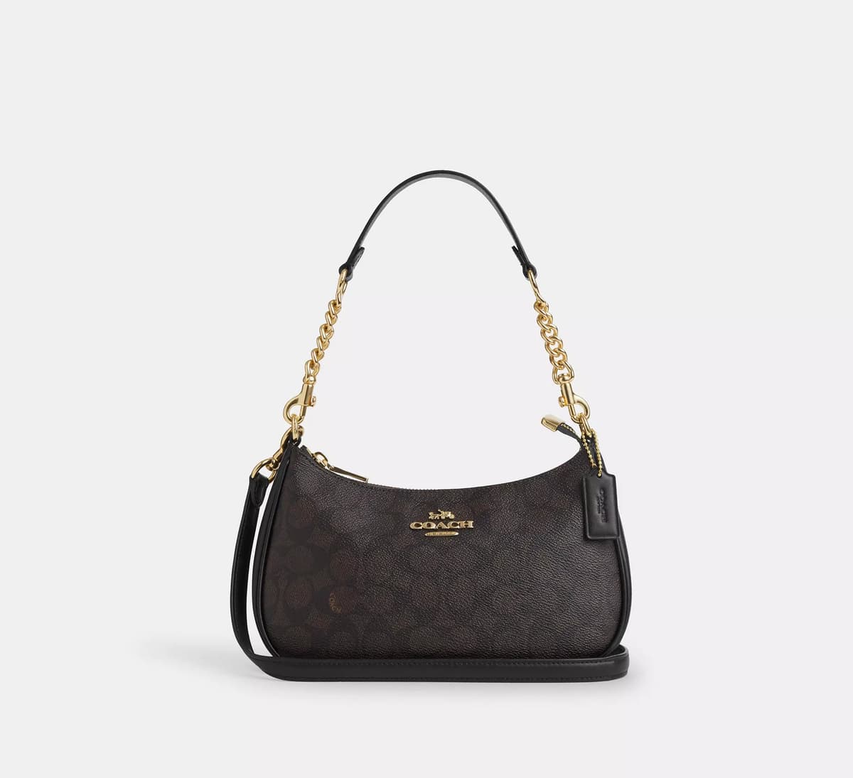 Teri Shoulder Bag In Signature Canvas