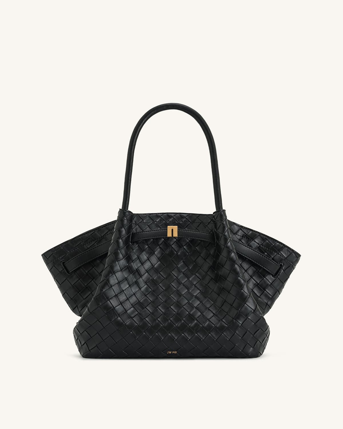 JW PEI Hana Medium Weave Texture Tote Bag