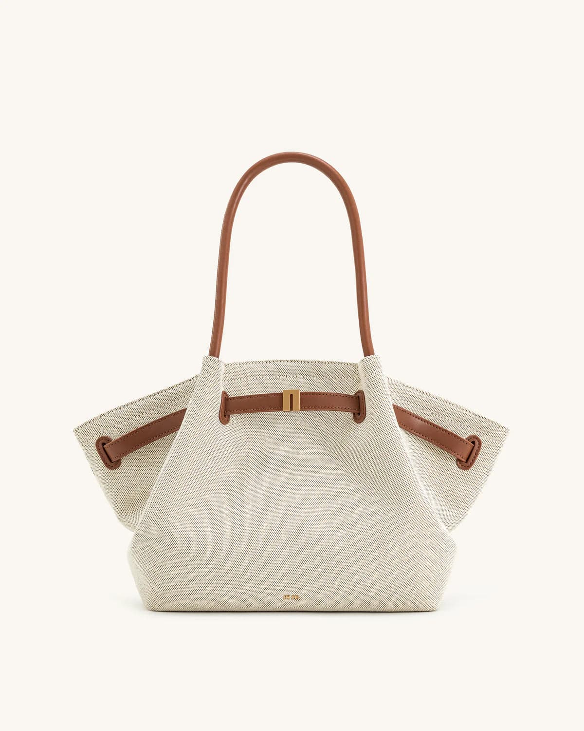 JW PEI Hana Tote Bag - Brown Canvas