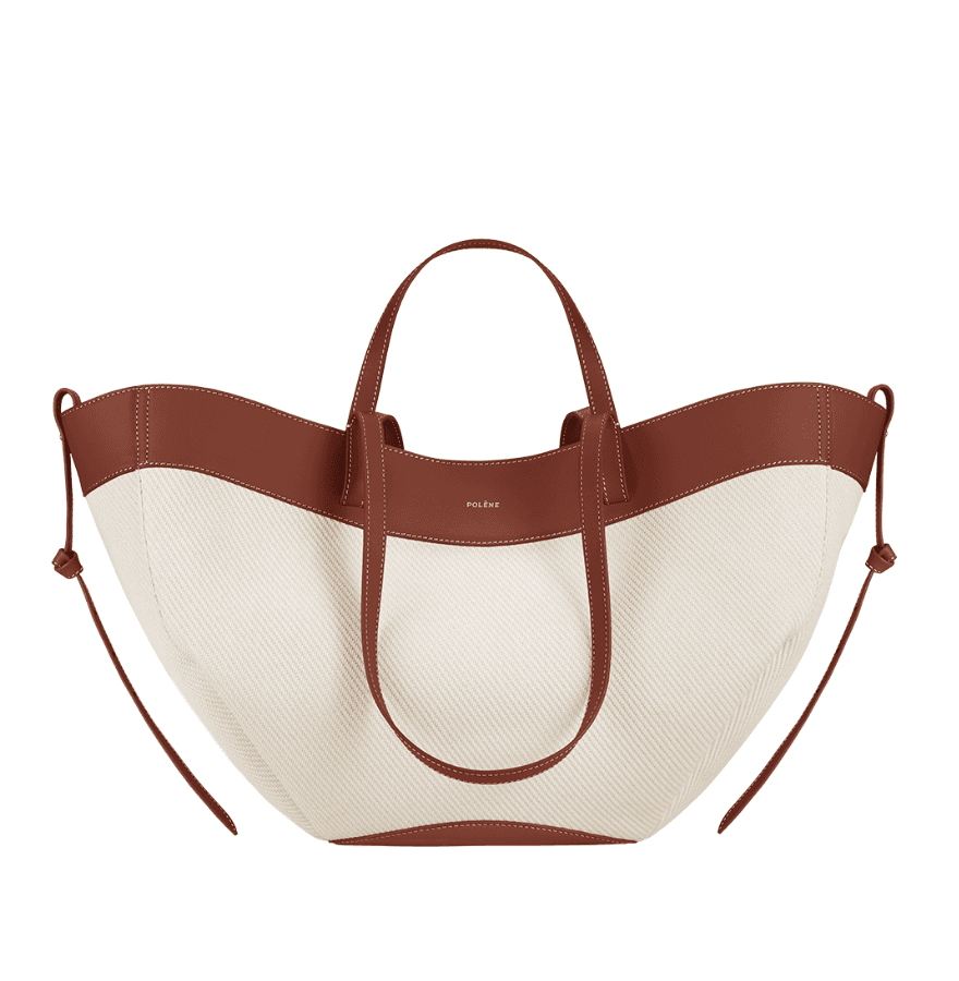 Polène Cyme Edition Cognac Canvas