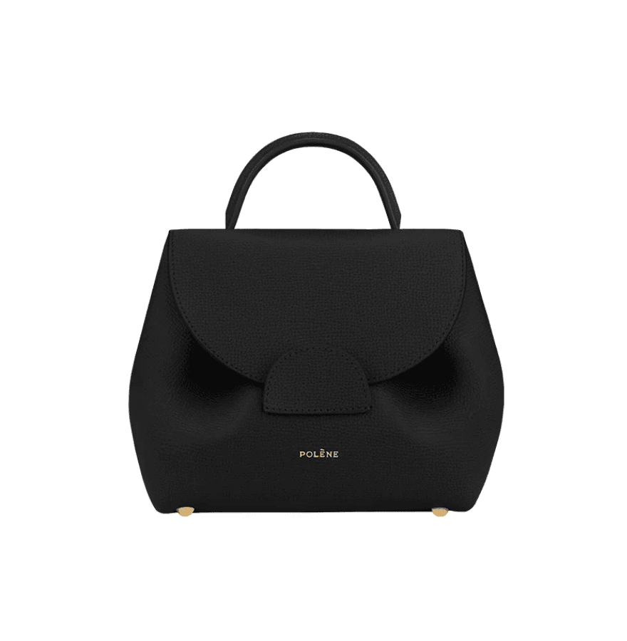 Polène Numéro Un Nano Edition Textured Black