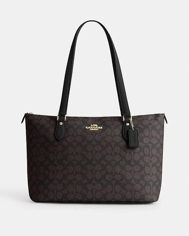 Coach Gallery Tote Bag In Signature Canvas