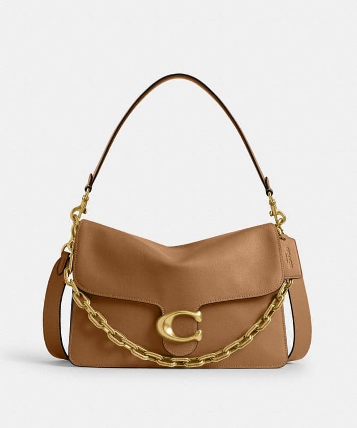 Coach Chain Tabby Shoulder Bag 30 in Havan