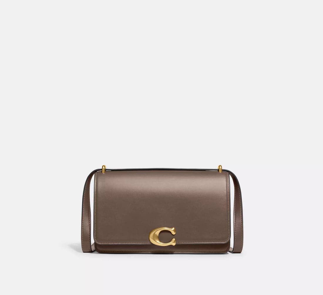 Coach Bandit Shoulder Bag in dark stone