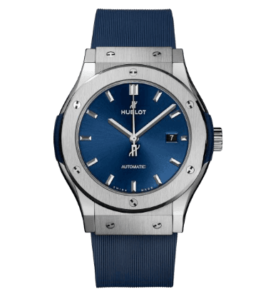 Hublot Classic Fusion Titanium Blue Super Clone Swiss Machine 42mm