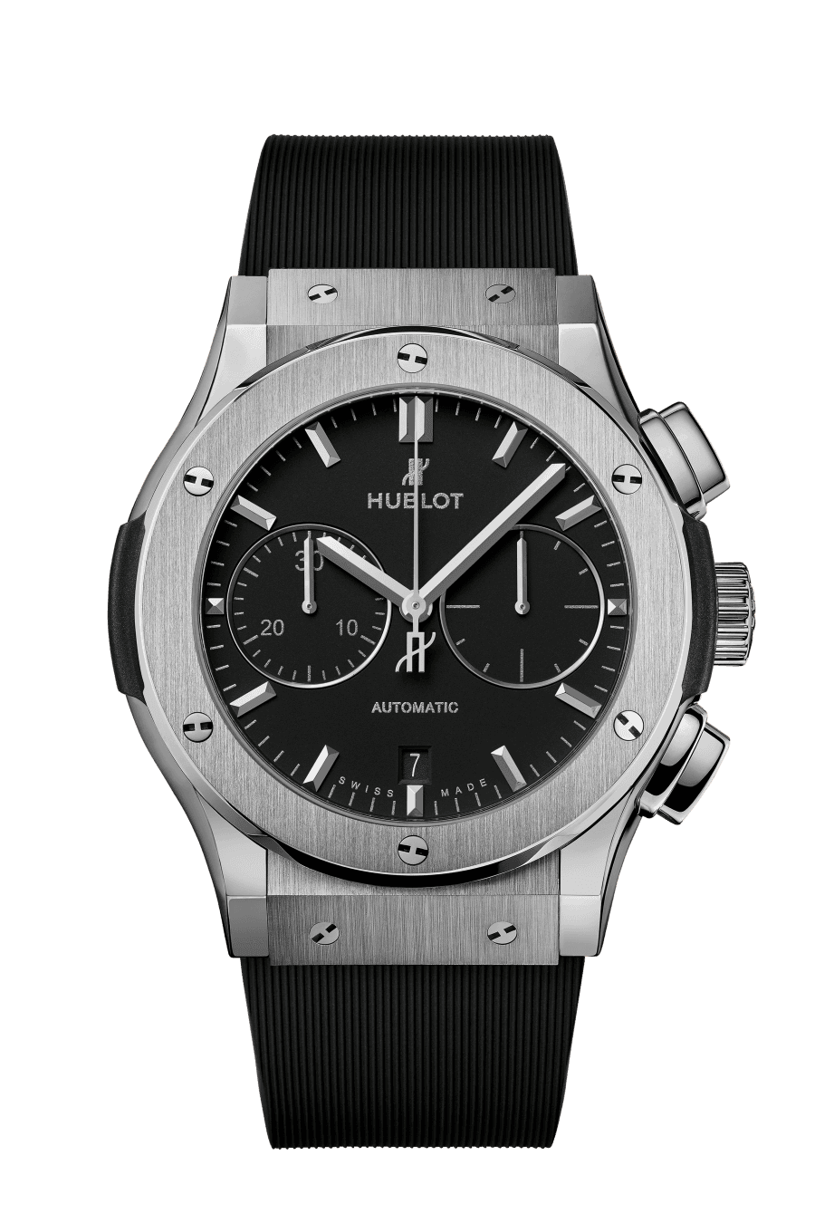 HUBLOT Chronograph Titanium Super Clone Swiss Machine 45mm