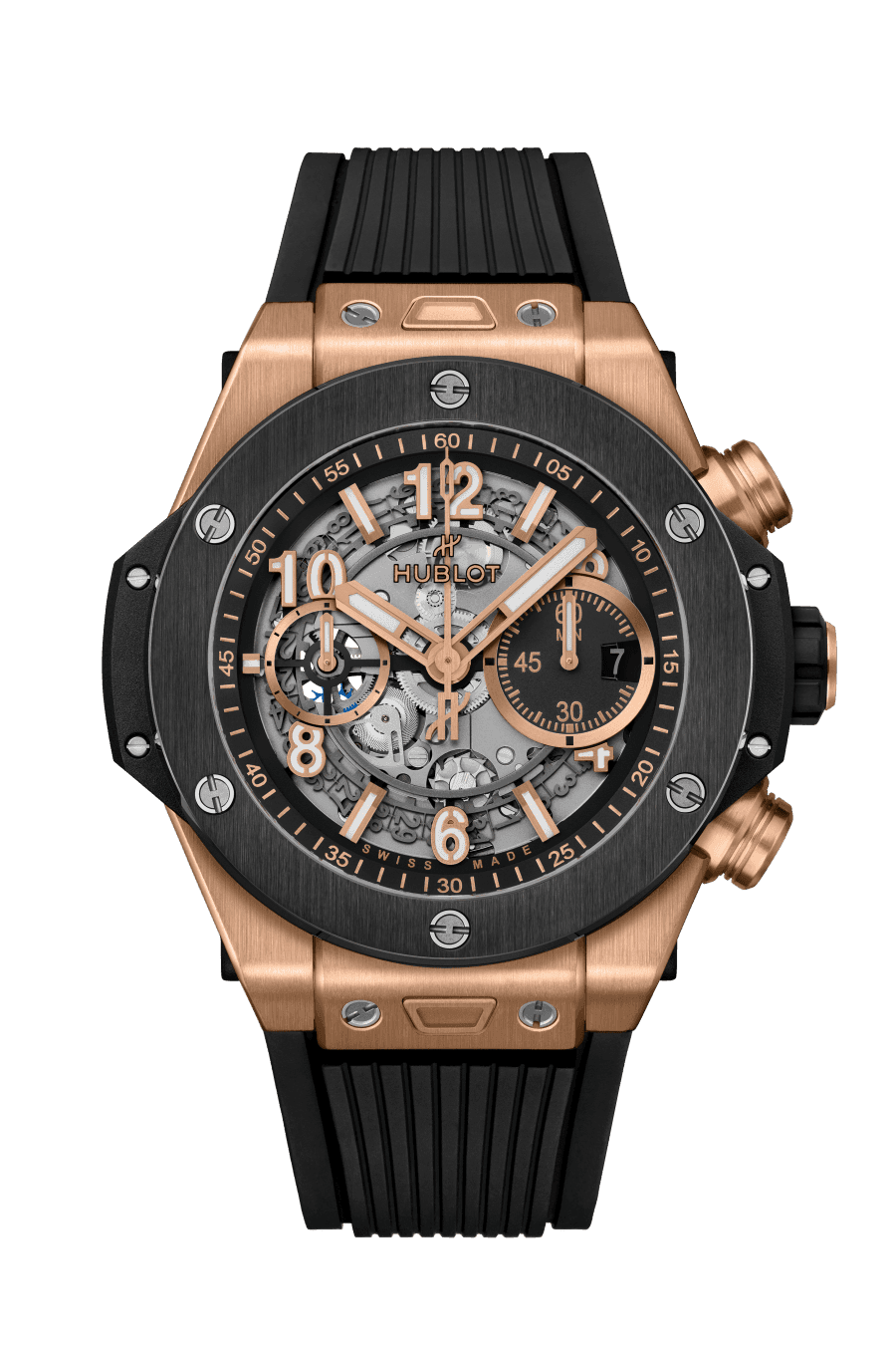 HUBLOT Big Bang Unico King Gold Ceramic Super Clone Swiss Machine 42mm