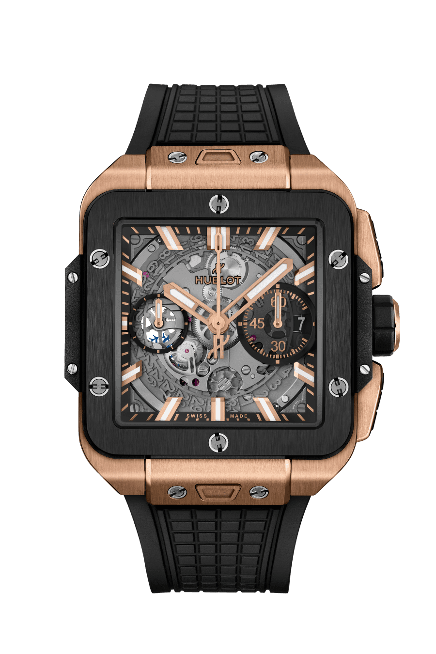 HUBLOT Unico King Gold Ceramic Super Clone Swiss Machine 42mm