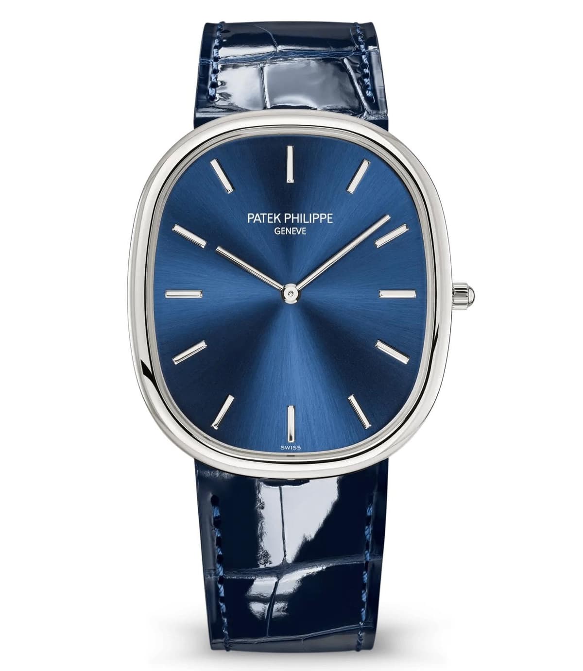 Patek Philippe Golden Ellipse Super Clone Swiss Machine (39.5mm x 34.5mm)