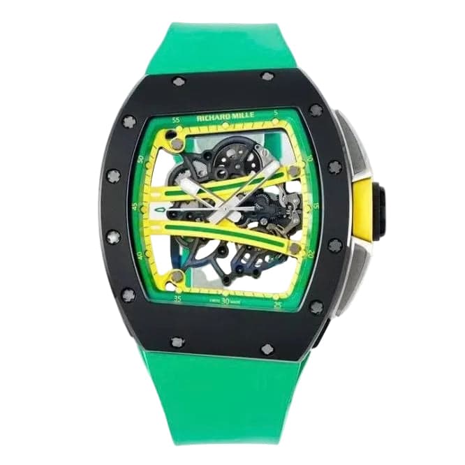 Richard Mille RM 61-01 Yohan Blake All Super Clone Swiss Machine(50.23mm x 42.70mm)