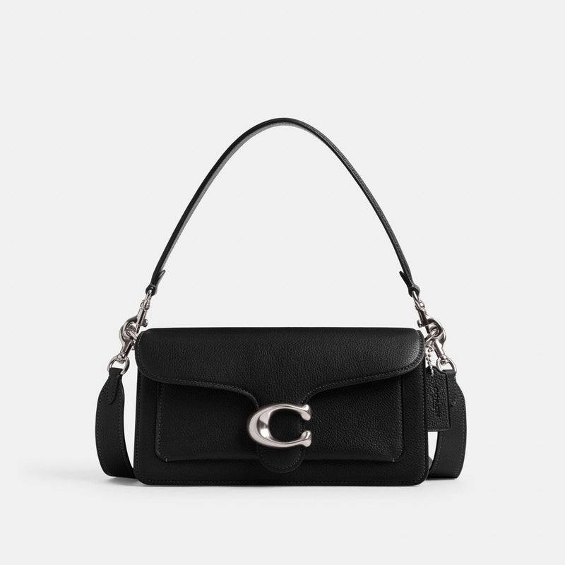 Tabby Shoulder Bag 26 (Silver_Black)