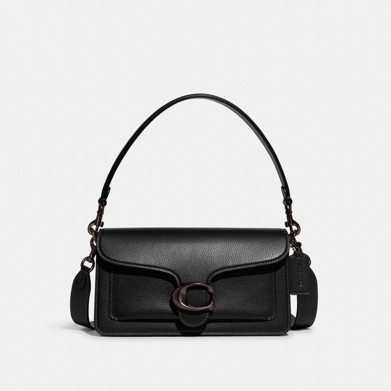 Tabby Shoulder Bag 26 (Pewter_Black)