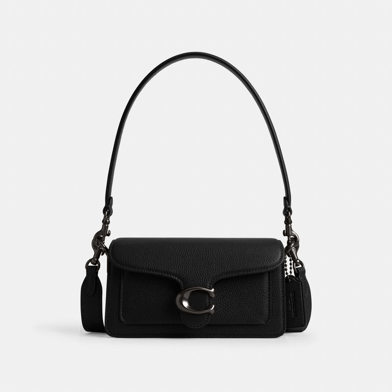 Tabby Shoulder Bag 20 (Pewter_Black)