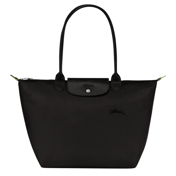 Le Pliage Green L Tote bag Black