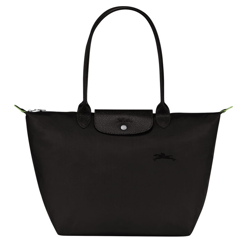 Le Pliage Green L Tote bag Black