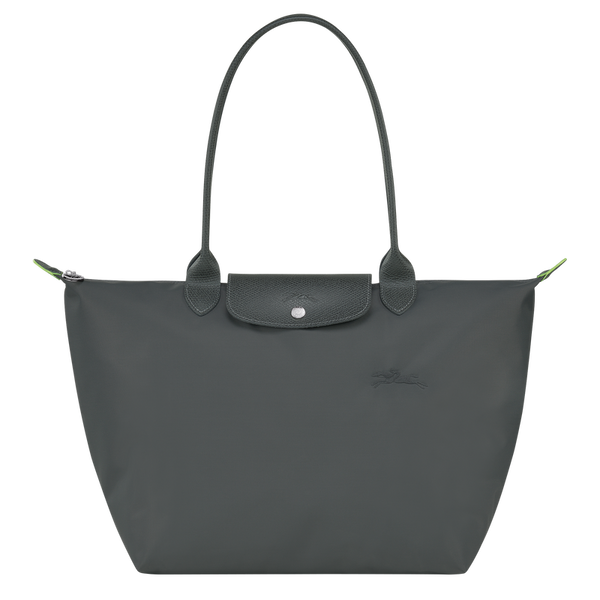 Le Pliage Green L Tote bag Graphite
