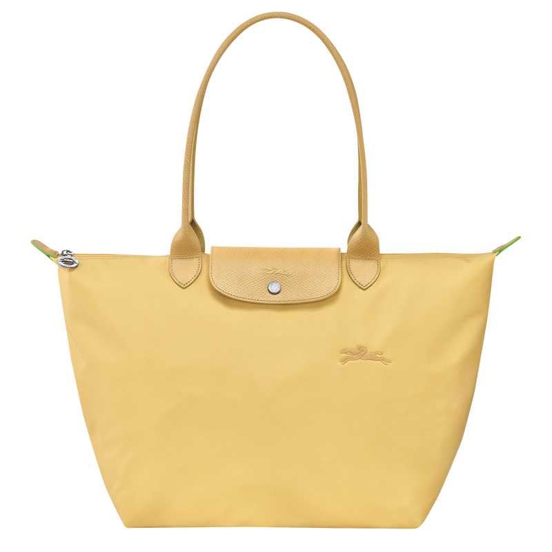 Le Pliage Green L Tote bag Wheat