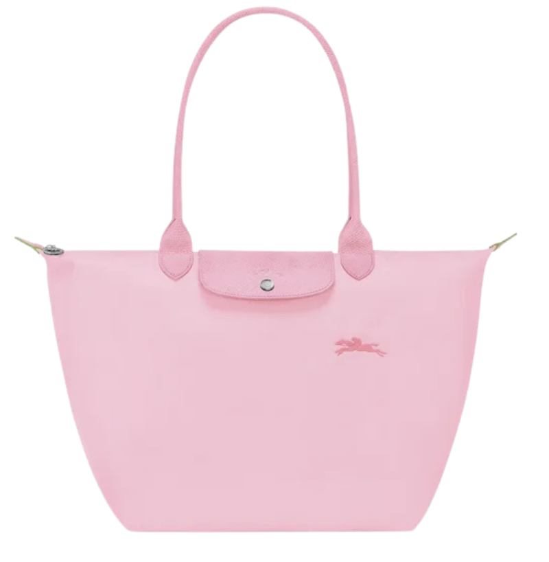 Le Pliage Green M Tote bag Pink