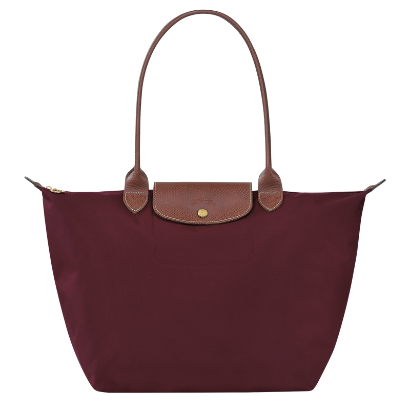 Le Pliage Original L Tote bag Burgundy