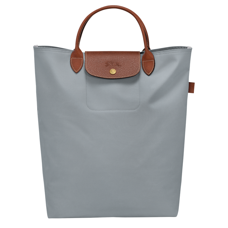 Le Pliage Original M Tote bag Vertical Steel