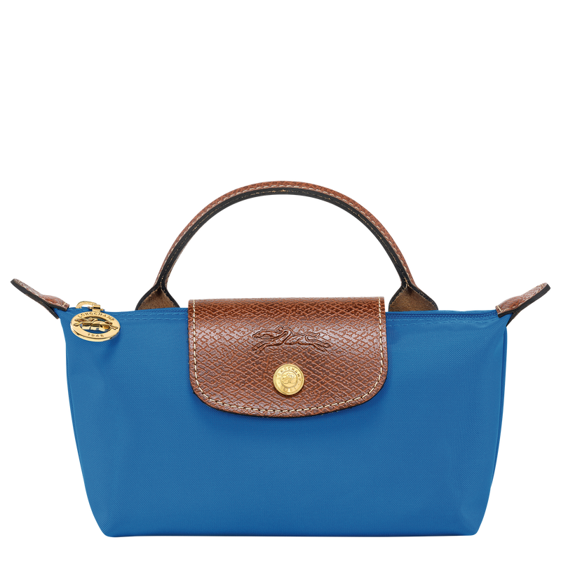 Le Pliage Original Pouch with handle Cobalt