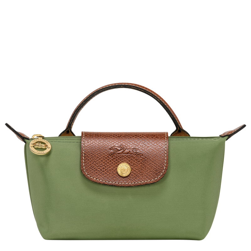 Le Pliage Original Pouch with handle Lichen