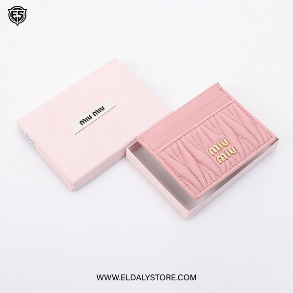 Miu Miu Matelassé card holder For Women