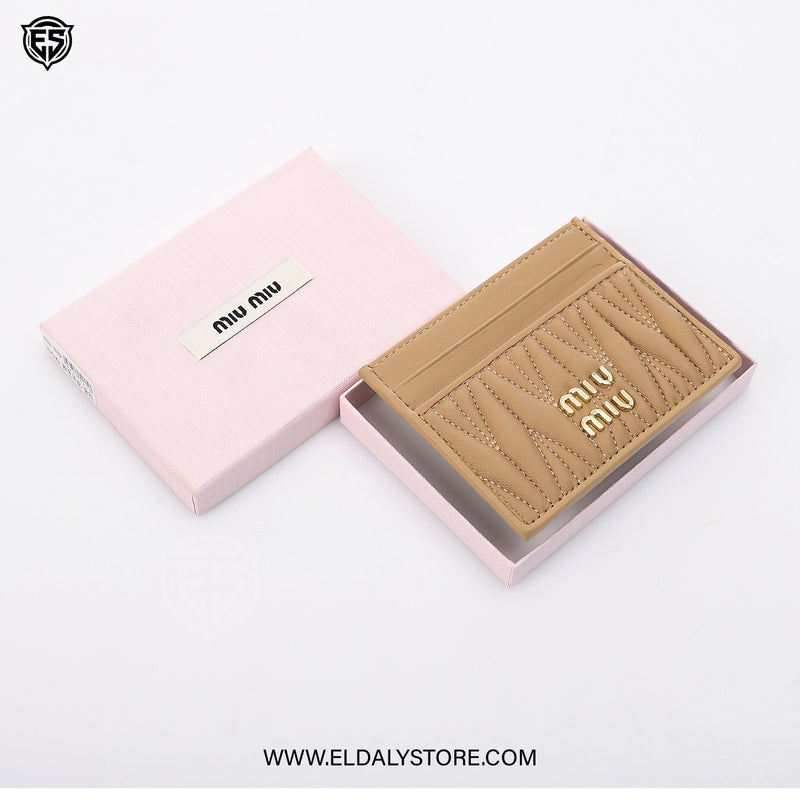 Miu Miu Matelassé card holder For Women