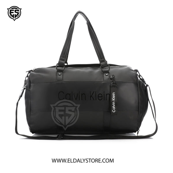 Calvin Klein Jeans Minimalist Black Duffel Bag