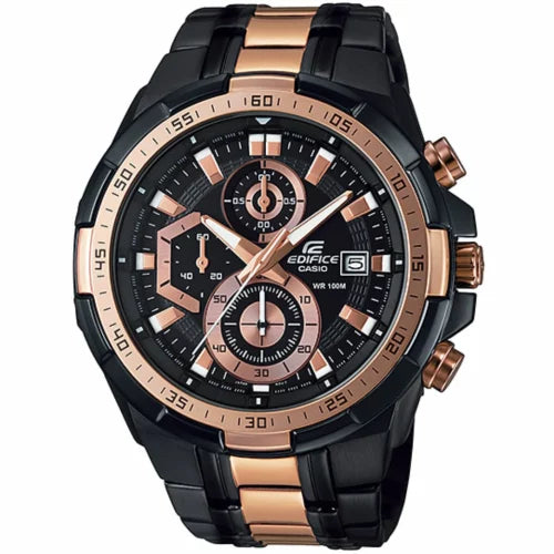 Casio Edifice Men’s Metal Watch EFR-539BKG-1AV