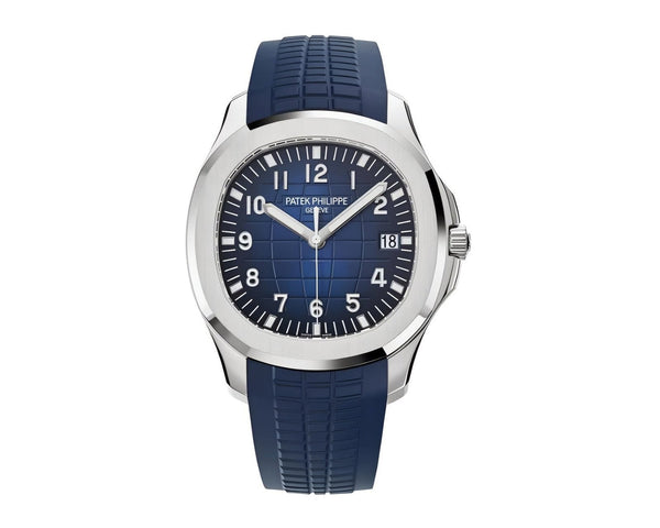 Patek Philippe Aquanaut Watch For Men – Blue & Silver