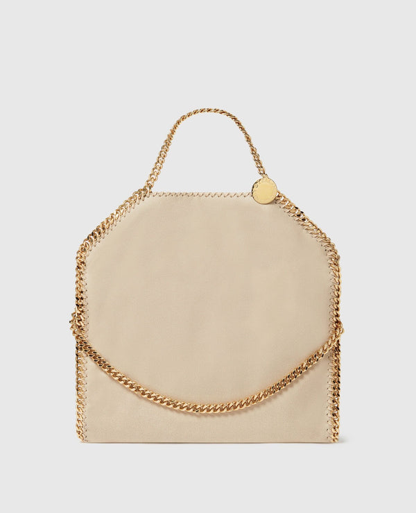 Stella McCartney Falabella Fold over tote bag Beige