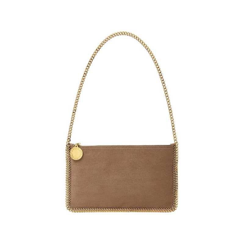STELLA MCCARTNEY Falabella Pochette in Shaggy Deer Neutral