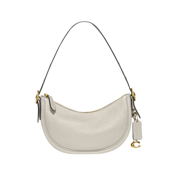 Coach Luna Shoulder Bag Leather White