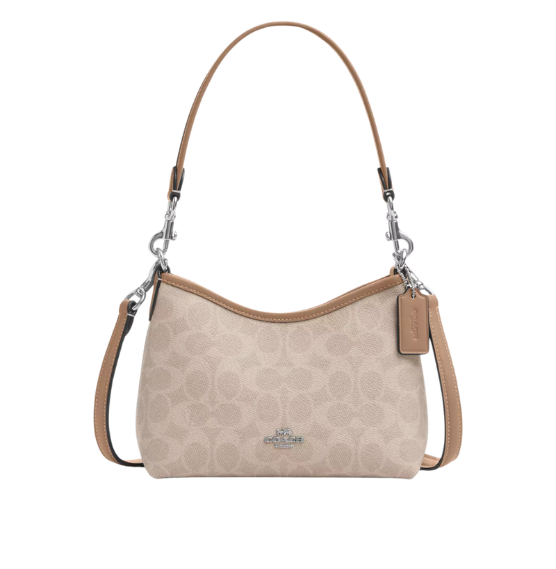 Coach Laurel Small Shoulder Bag In Signature Canvas