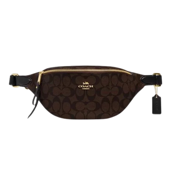 Coach Belt Bag In Signature Canvas