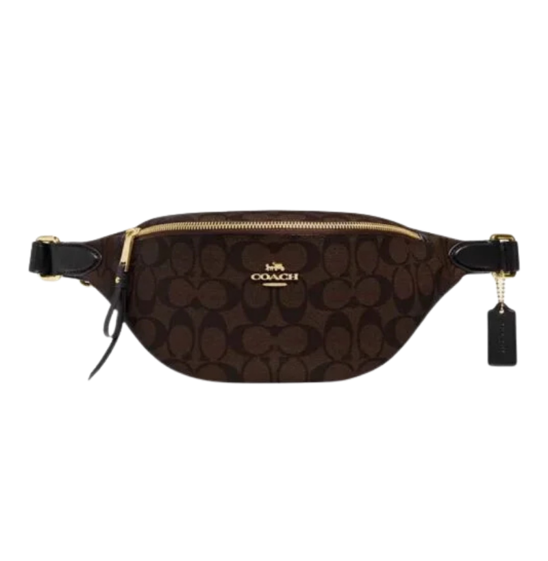 Coach Belt Bag In Signature Canvas