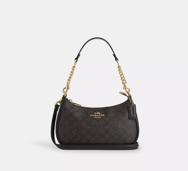 Teri Shoulder Bag In Signature Canvas