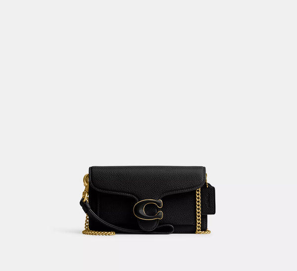 Tabby Crossbody Wristlet Black