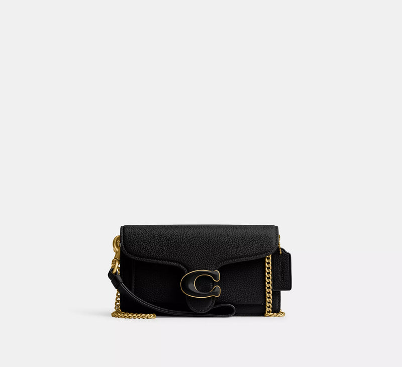 Tabby Crossbody Wristlet Black