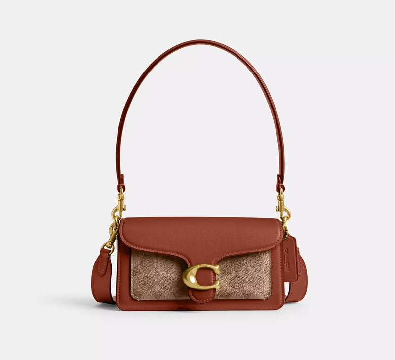 Tabby 20 shoulder bag crafted in signature canvas