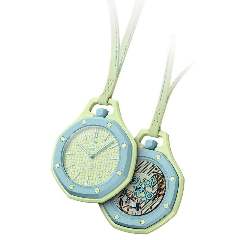 Audemars Piguet x Swatch Royal Pop BLAUE ACHT Unisex Pocket Watch